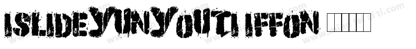 iSlideyunyouti ifFon字体转换